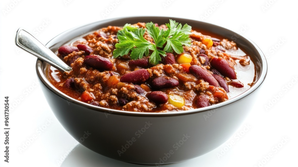 Bowl of Chili con Carne Bowl of Chili con Carne