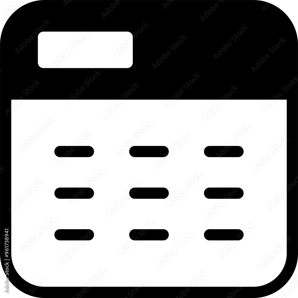 Calendar icon vector. Calendar symbol Calendar icon vector. Calendar symbol