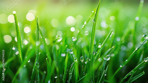 Dew on Fresh Grass