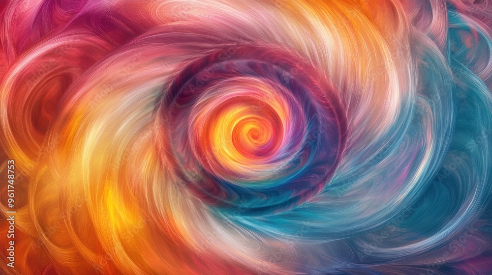 Abstract Swirling Colors Abstract Swirling Colors