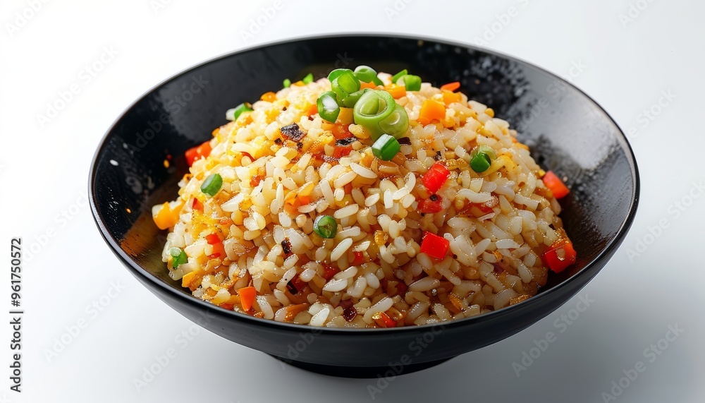 Fried rice is a typical Indonesian food, prepared with traditional spices Fried rice is a typical Indonesian food, prepared with traditional spices