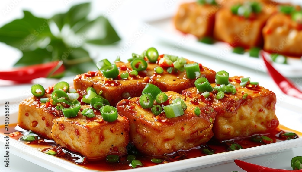 Tofu chili sauce is a typical Asian food, especially Southeast Asia Tofu chili sauce is a typical Asian food, especially Southeast Asia