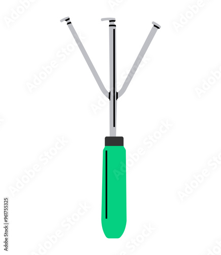 Earth Rake Icon for gardening needs
