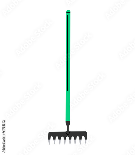 Rake Icon for gardening needs