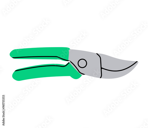 Pruners Icon for gardening needs
