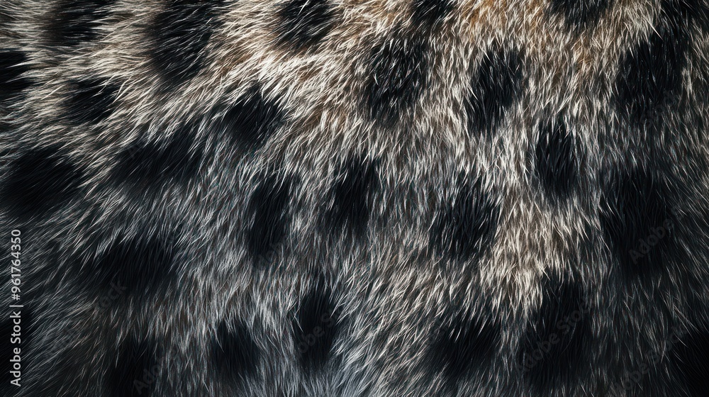 Close-up of a Leopard's Fur Close-up of a Leopard's Fur