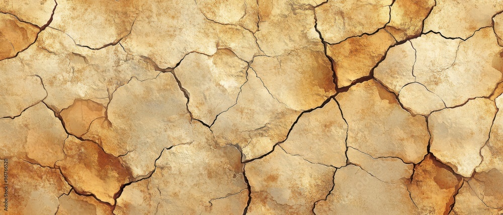Design a background featuring a cracked, dry earth texture, with deep fissures and a parched, arid look in shades of brown and beige. Design a background featuring a cracked, dry earth texture, with deep fissures and a parched, arid look in shades of brown and beige.