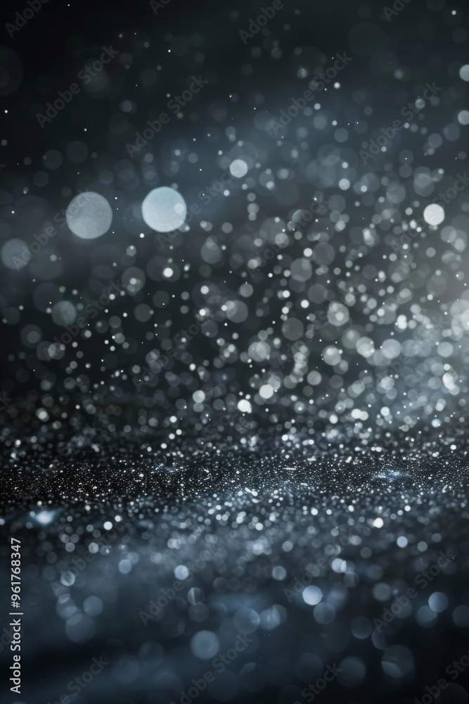 Abstract image of sparkling particles on a dark background Abstract image of sparkling particles on a dark background