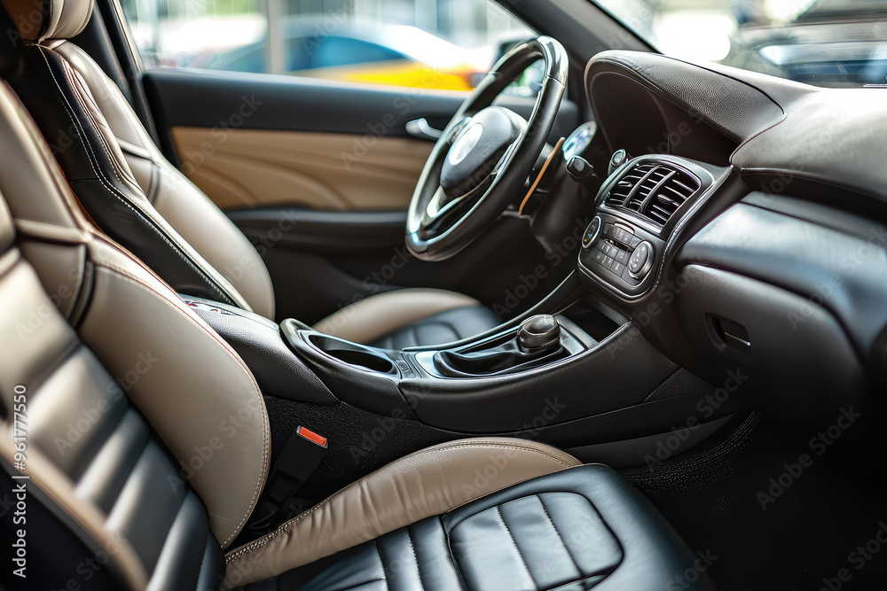 Experience the Pinnacle of Comfort: A Luxurious Car Interior. Experience the Pinnacle of Comfort: A Luxurious Car Interior.