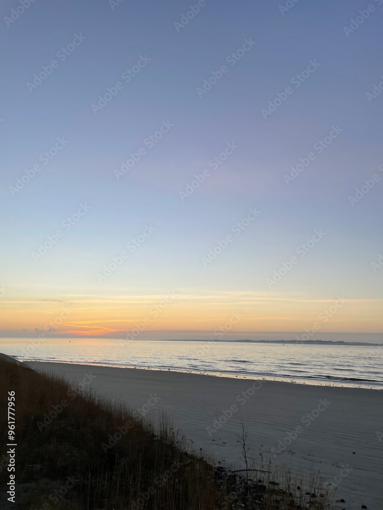 Fototapeta premium sunset at the beach