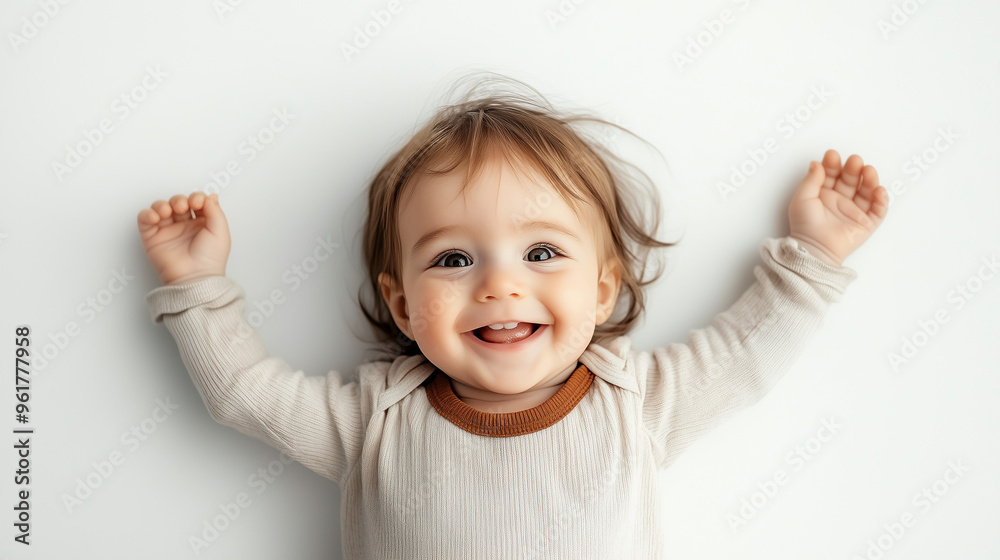 portrait of a little girl, cute baby smiling, excited portrait of a little girl, cute baby smiling, excited