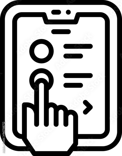 Multiple choice icon