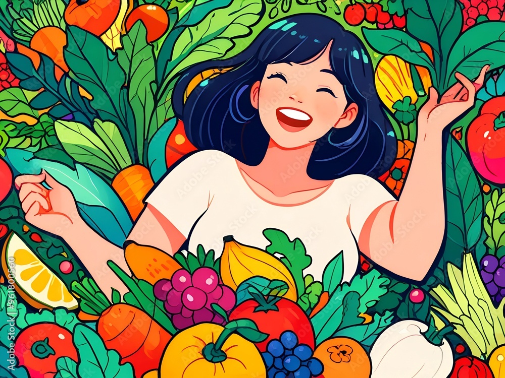 World Vegan Day - information about the benefits of a vegan diet and lifestyle., AI generated World Vegan Day - information about the benefits of a vegan diet and lifestyle., AI generated