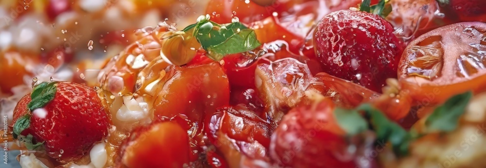 close up plate tomatoes close up plate tomatoes