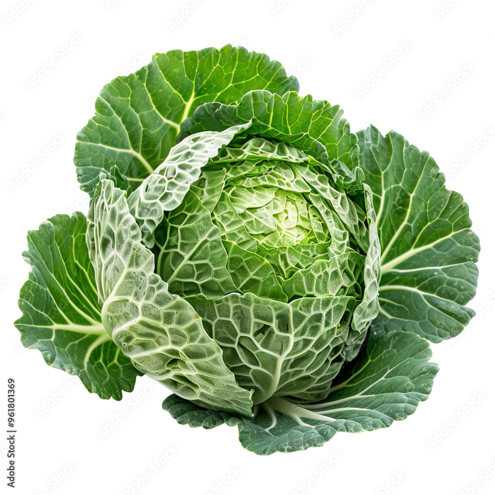 Fototapeta premium cabbage isolated on white background