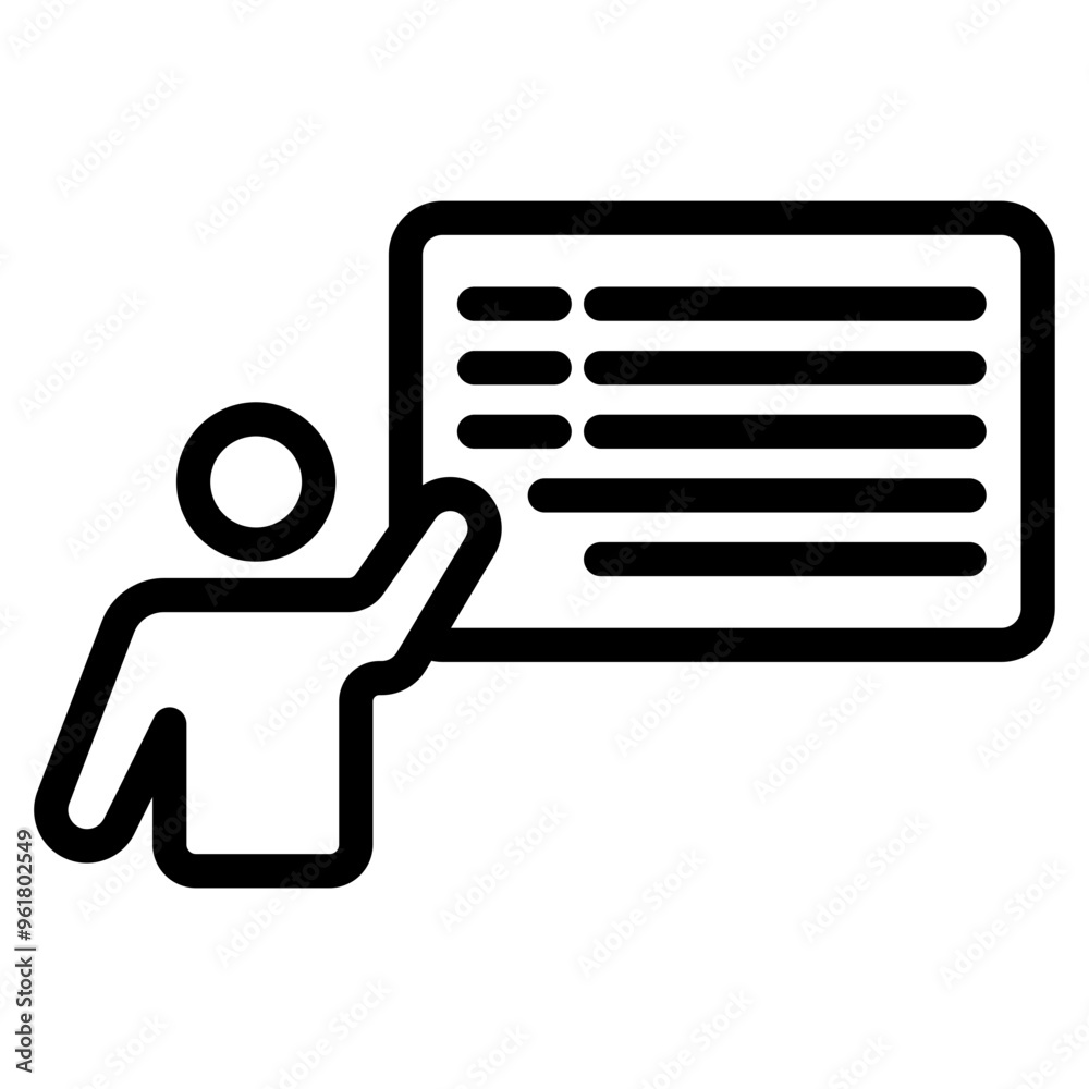 Business presentation icon. perfect. Business presentation icon. perfect.