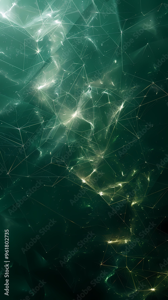 Light green abstract background, elegant background with polygons, and frame background Light green abstract background, elegant background with polygons, and frame background