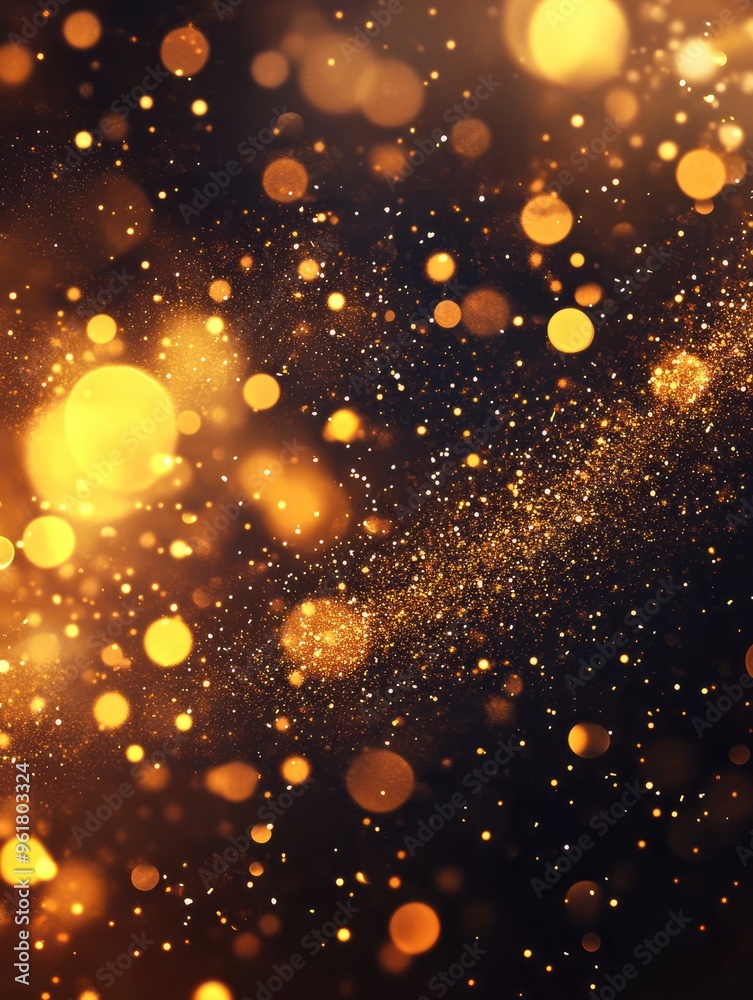 golden christmas particles and sprinkles for a holiday celebration like christmas or new year. shiny golden lights. wallpaper background for ads or gifts wrap and web design golden christmas particles and sprinkles for a holiday celebration like christmas or new year. shiny golden lights. wallpaper background for ads or gifts wrap and web design