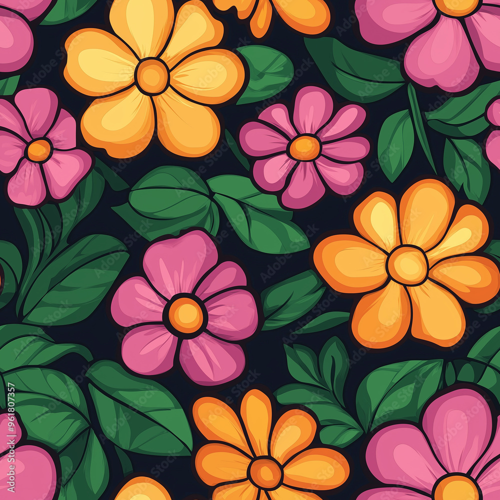 seamless floral pattern seamless floral pattern