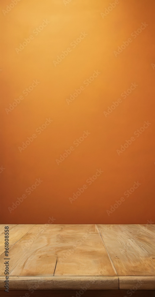 wooden table with red wall in the background wooden table with red wall in the background