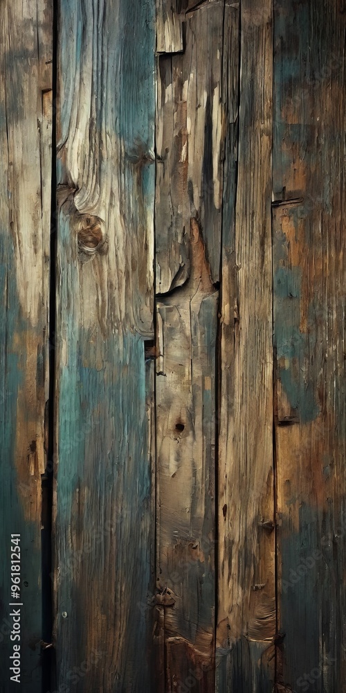 painting wood with blue background painting wood with blue background