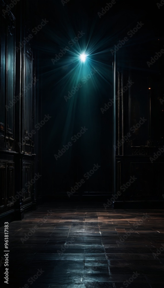 dark room with light shining through the window dark room with light shining through the window