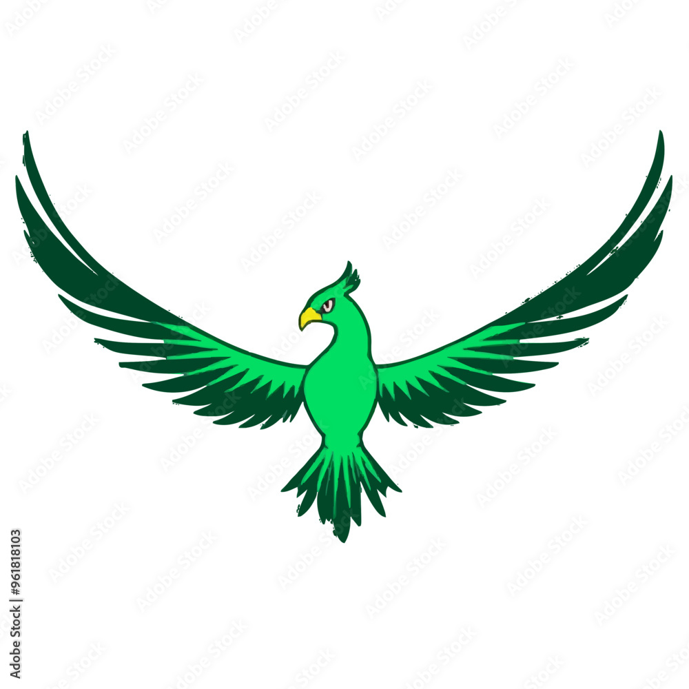 Fototapeta premium illustration of an bird