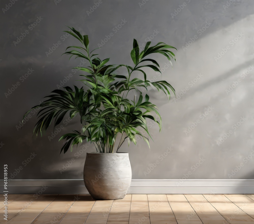 plant in white pot on wooden floor plant in white pot on wooden floor