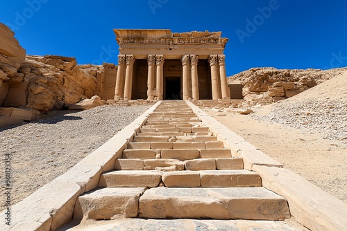 Ad Deir, ancient echoes, forgotten rituals suggest that this site was a center of significant cultural activities photo