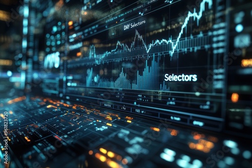 Digital Stock Market Display