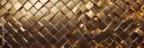 golden background with diamonds