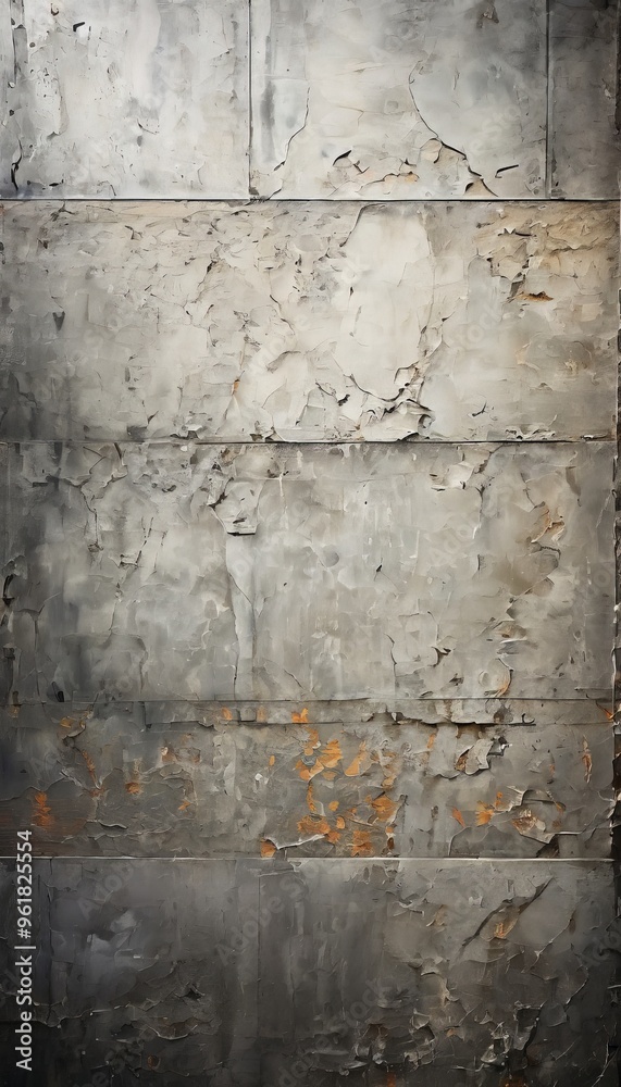 wall with peeling paint and