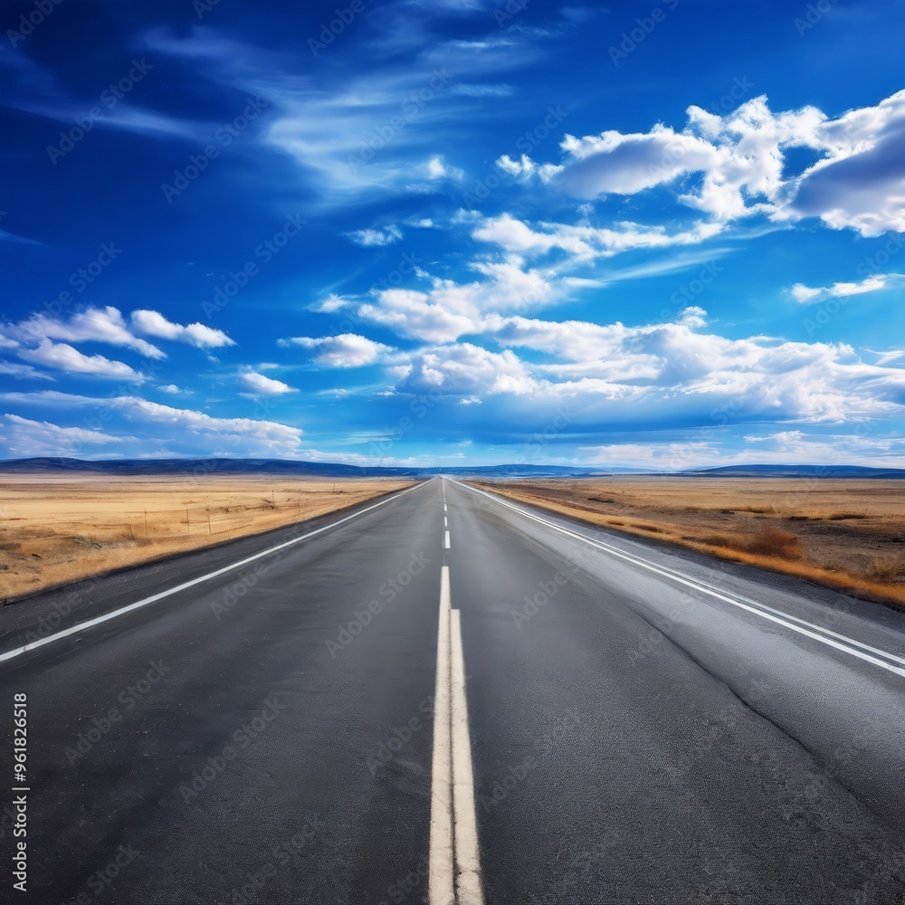 long straight road long straight road