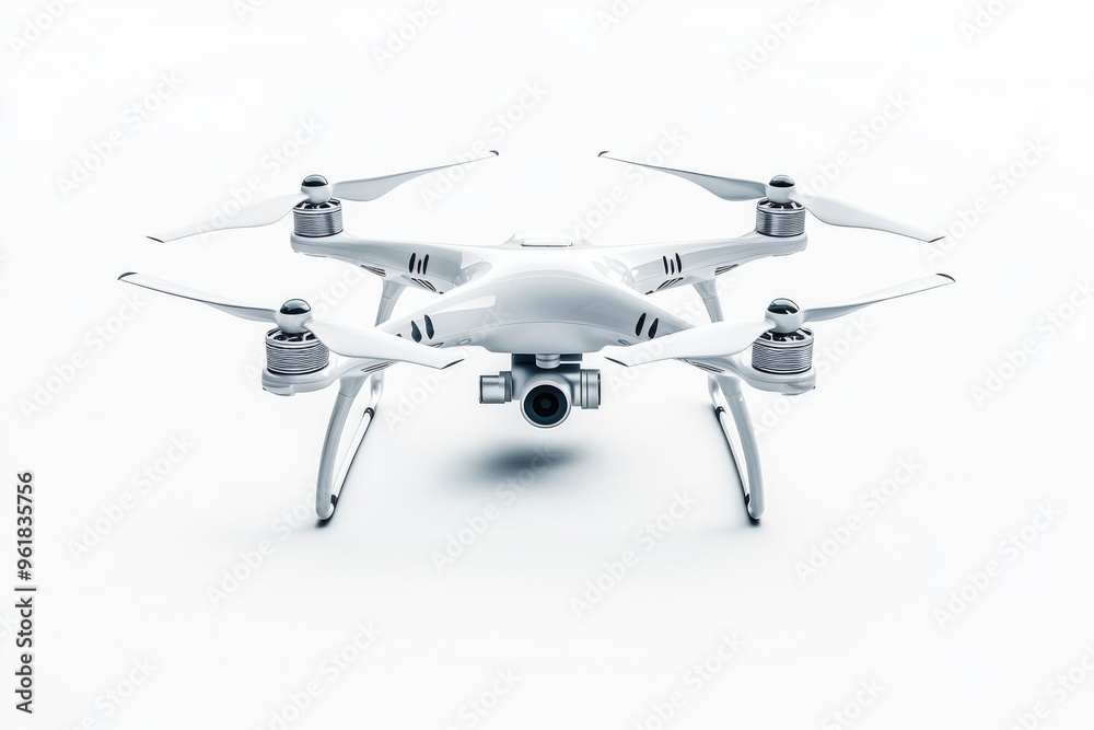 Drones Collection Isolated on White Background Drones Collection Isolated on White Background