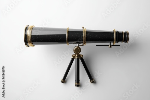 Telescope astronomical instrument isolated