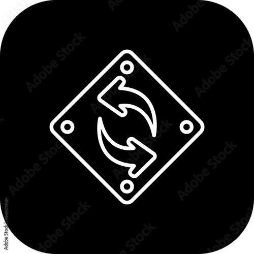 Repeat Vector Icon Design