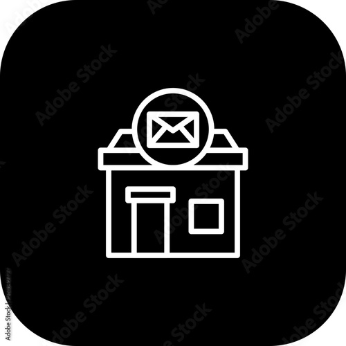 Post Office Vector Icon Design