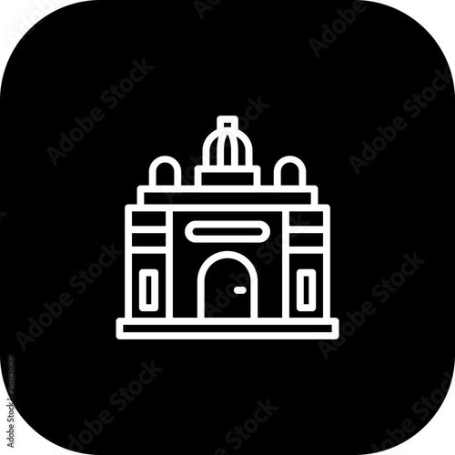 Palace Vector Icon Design