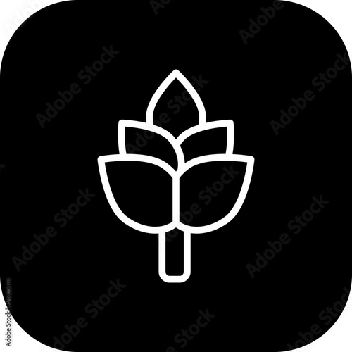 Hop Vector Icon Design