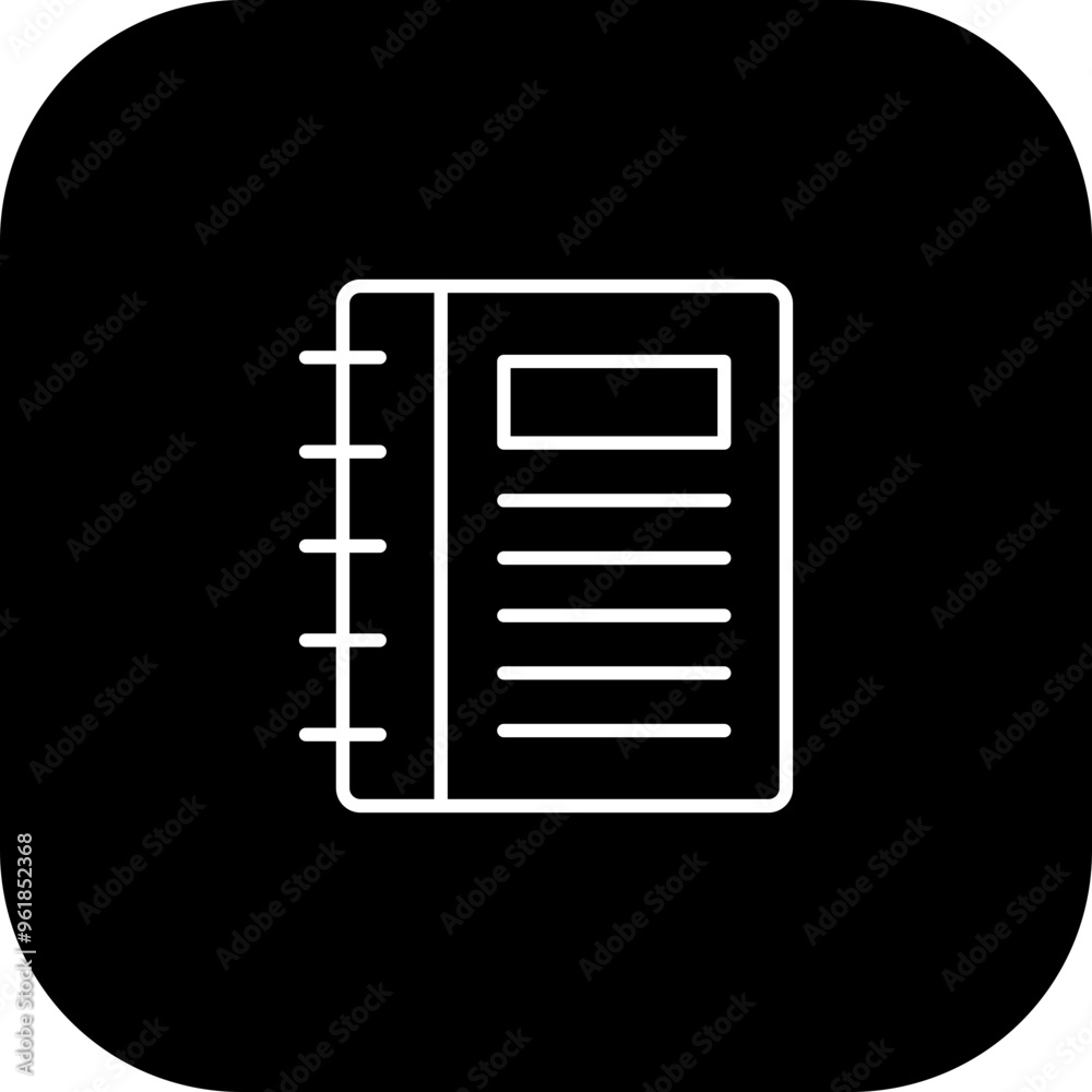 Notebook Vector Icon Design Notebook Vector Icon Design