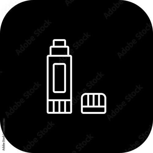 Glue Stick Vector Icon Design