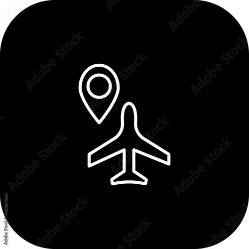 Sharp Bend Vector Icon Design