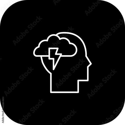 Anxiety Vector Icon Design