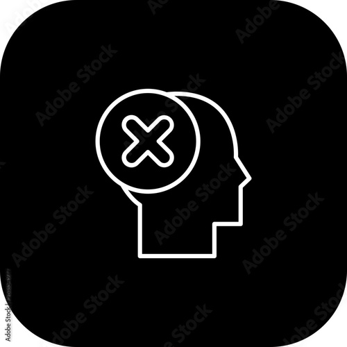 Emptiness Vector Icon Design