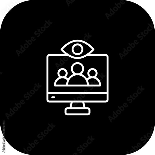 Viewers Vector Icon Design