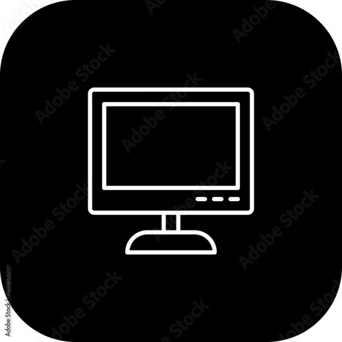 Lcd Vector Icon Design