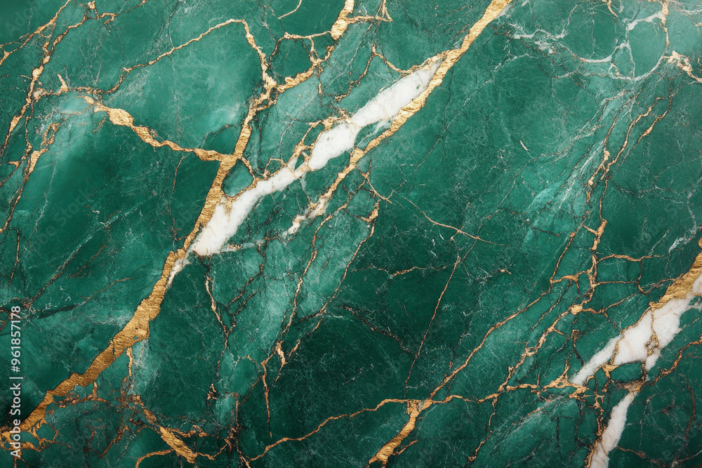 A vibrant green marble background with bold white and gold veins creating an abstract pattern full of energy. A vibrant green marble background with bold white and gold veins creating an abstract pattern full of energy.