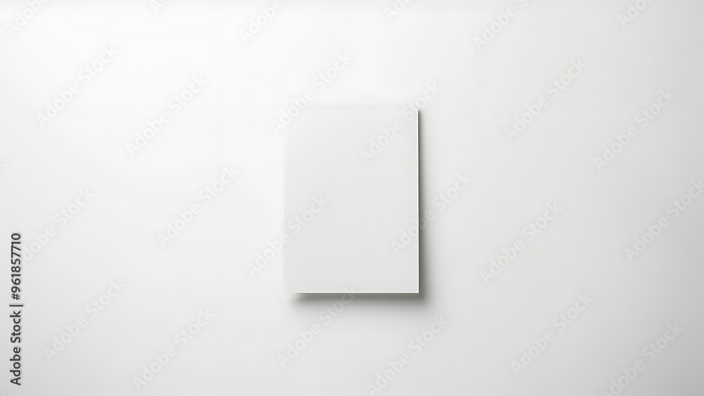 Blank paper texture isolated on white