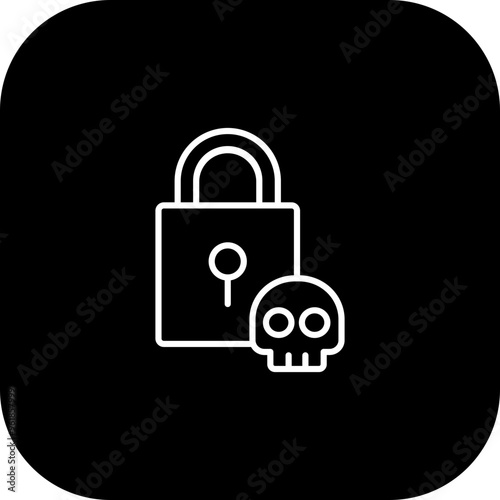 Padlock Vector Icon Design