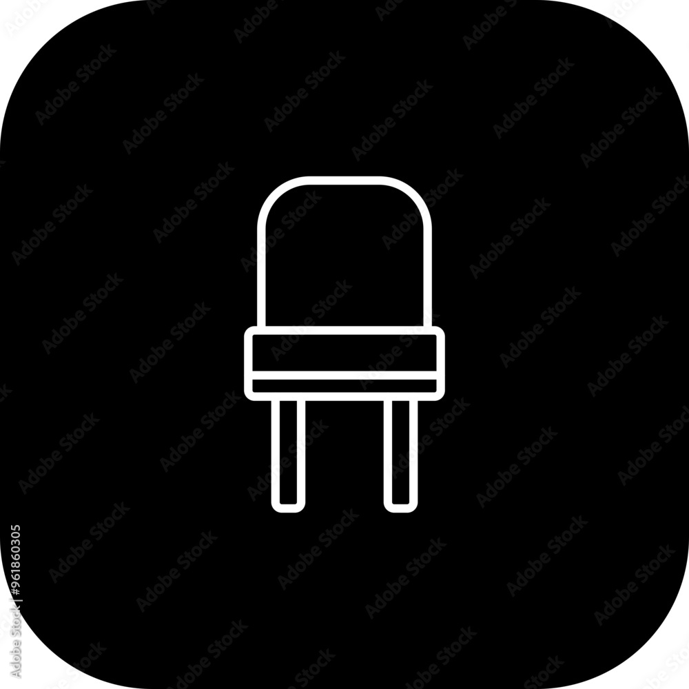 Seat Vector Icon Design Seat Vector Icon Design